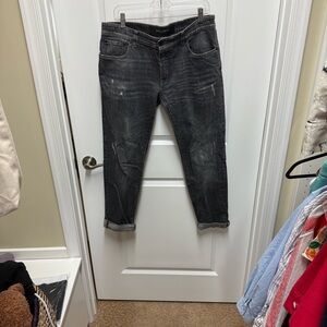 Dolce & Gabbana Faded Gray Denim Jeans